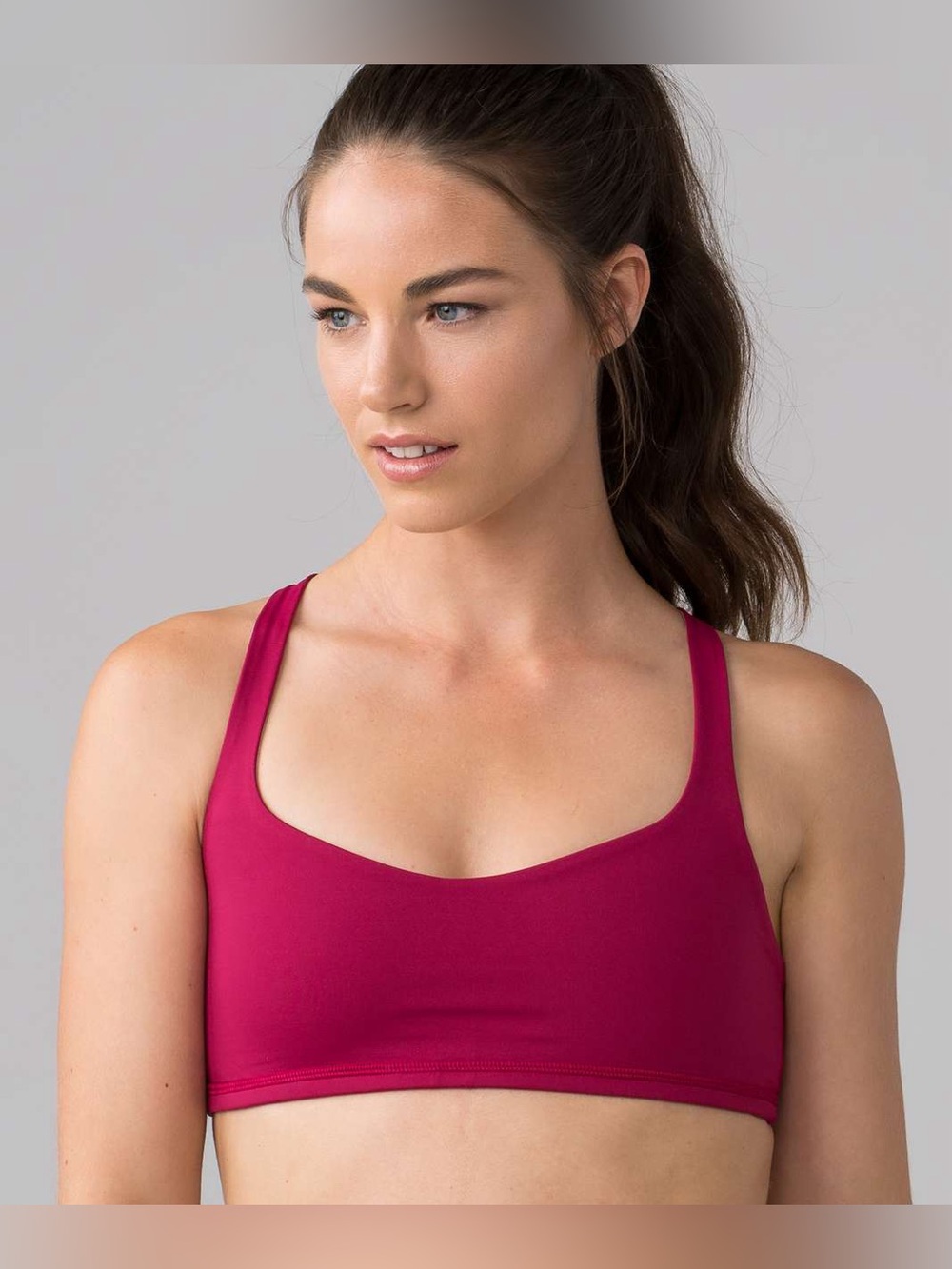 Lululemon Free to Be Sports Bra Top in Raspberry Pink Women's Size 6